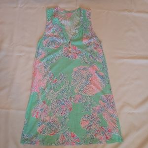 Lily Pulitzer floral sleeveless top, medium